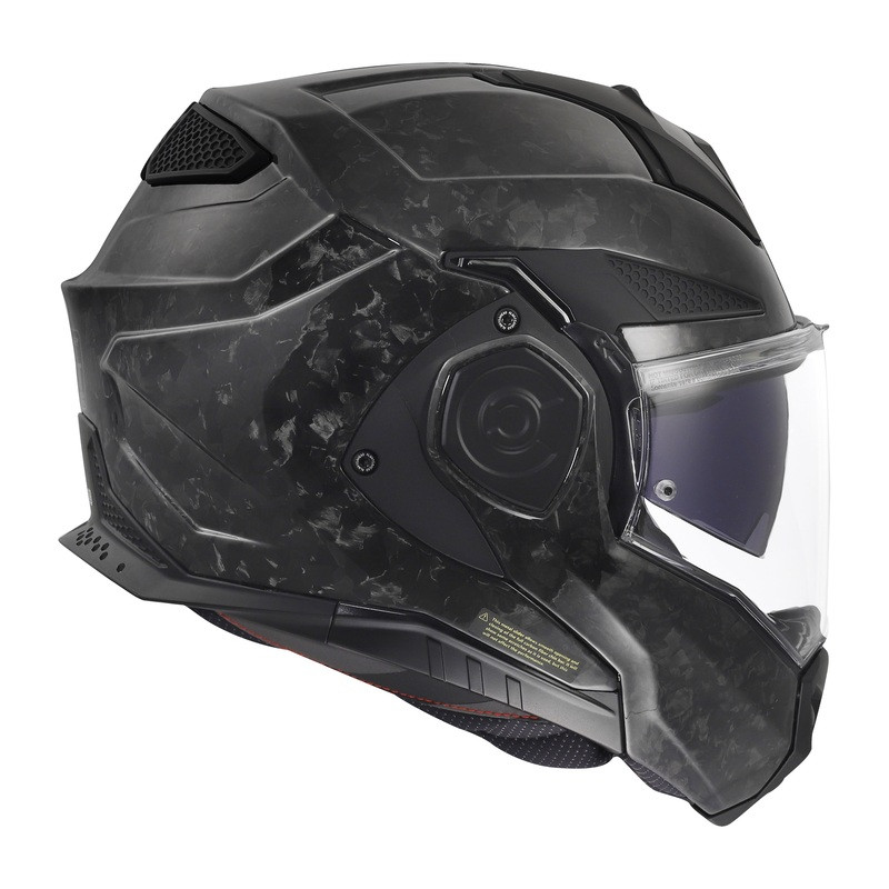 LS2 Advant X Carbon Full Forged Gloss Black Helmet - Speed Addicts