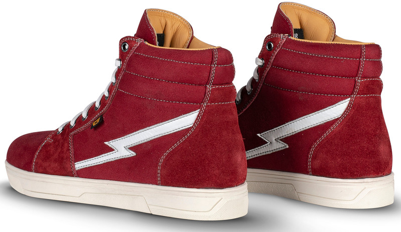 Cortech Slayer Maroon Canvas Riding Shoes