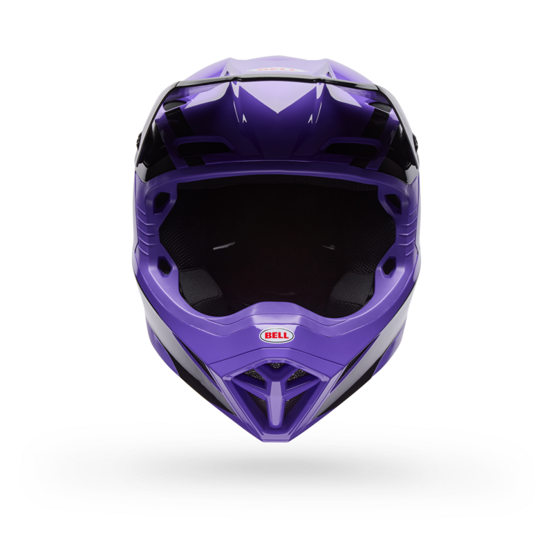 Bell MX10 MIPS Purple Helmet Speed Addicts