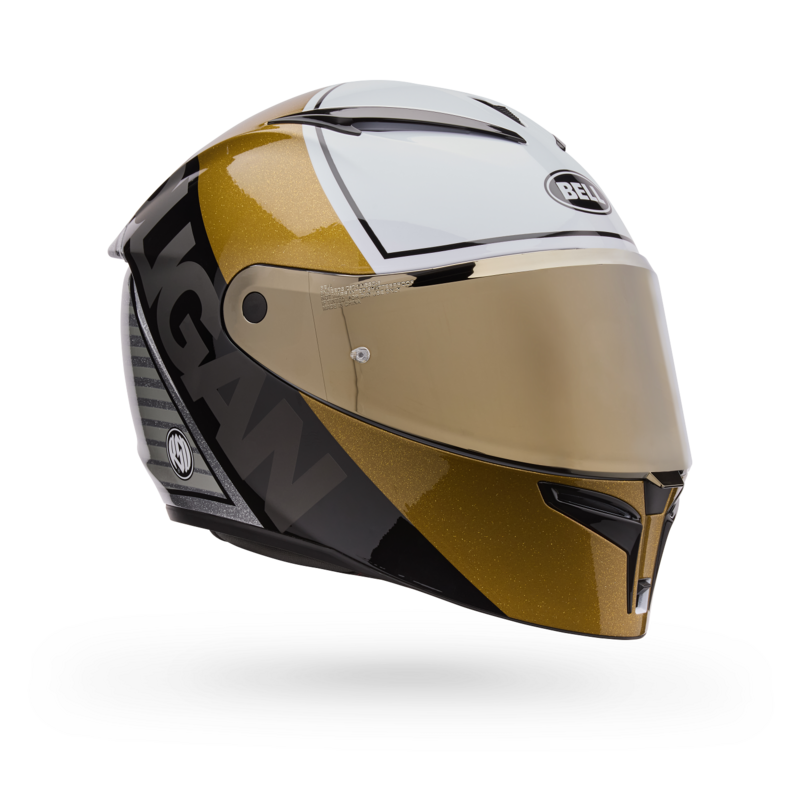 Bell Lithium Mips White Gold Helmet