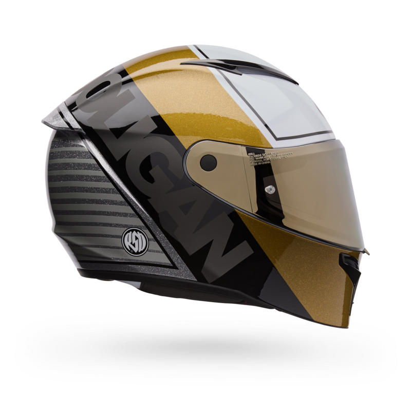 Bell Lithium Mips White Gold Helmet