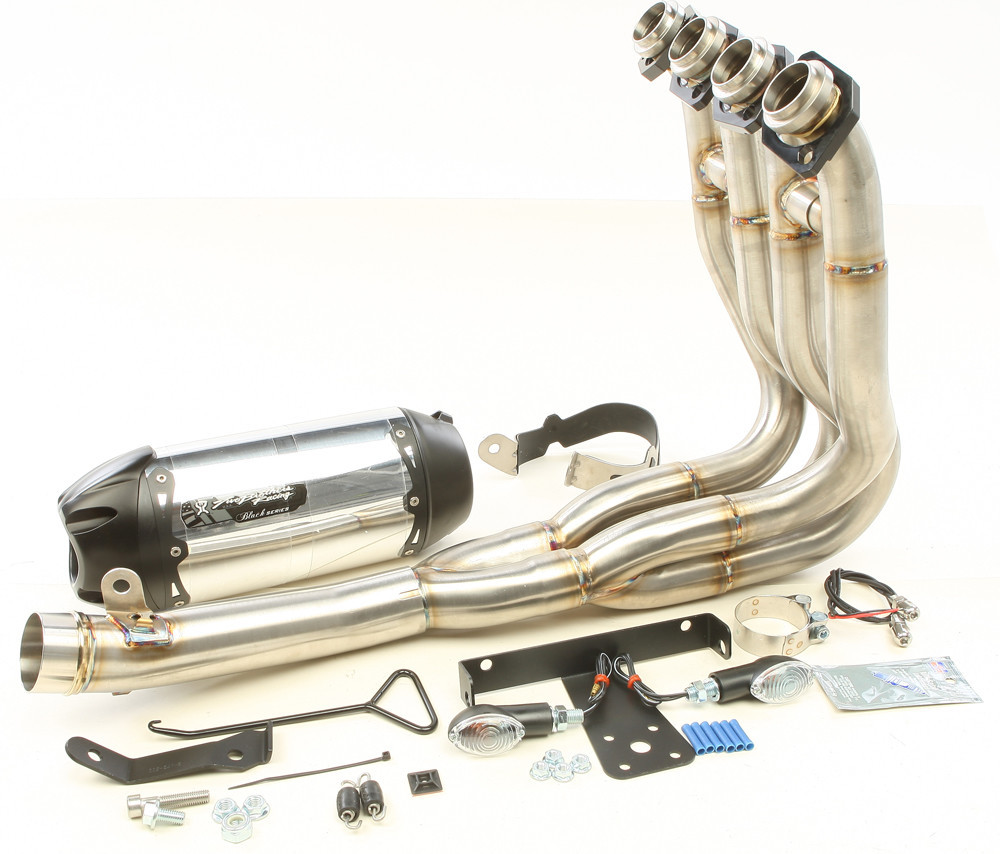 Two Brothers S1R Full Exhaust Kaw Zx-6R 09-15 Al Fs - 005-3860106-S1B