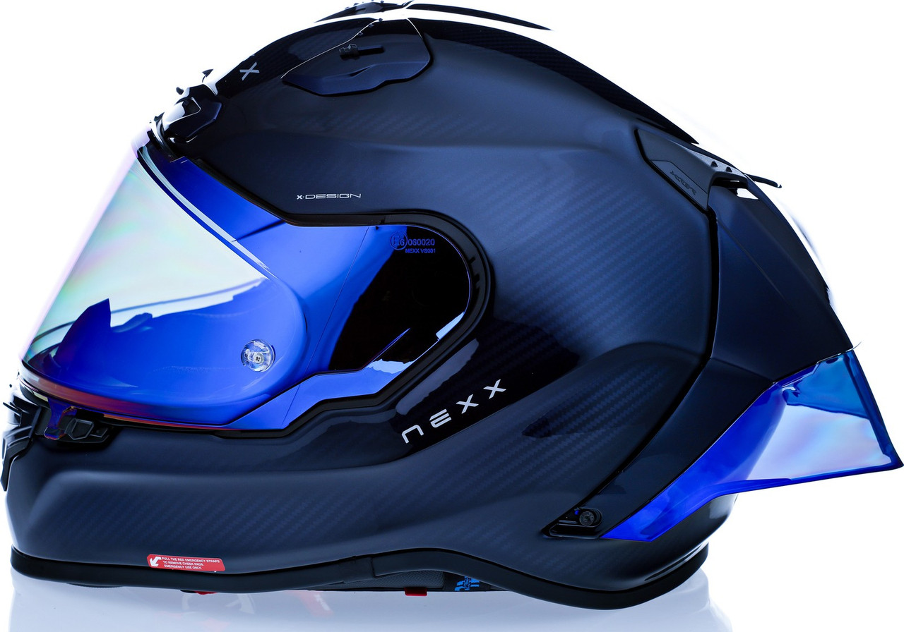 Nexx XR3R Hagibis Carbon Atlantic Blue Helmet