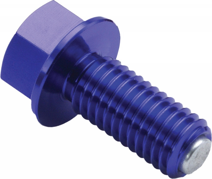 Zeta Magnetic Drain Plug (Blue) - ZE58-1412