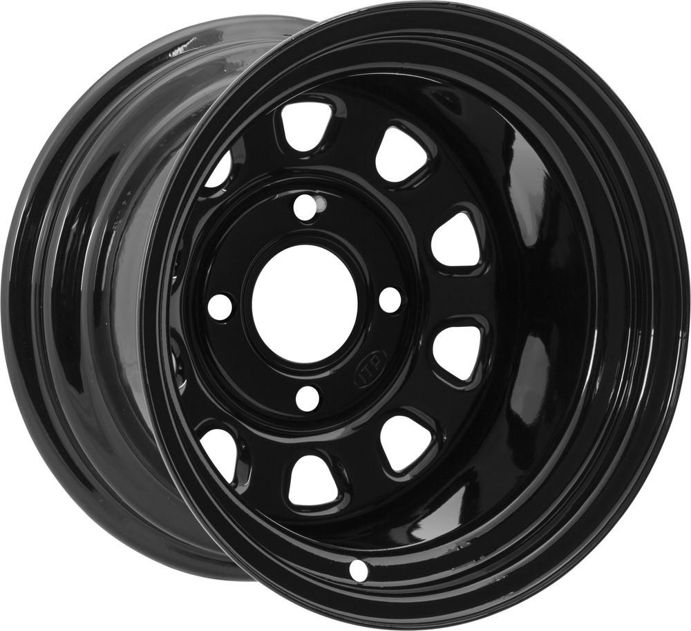 Itp Delta Blk 12X7 4+3 4/156 Wheel - 1225579014