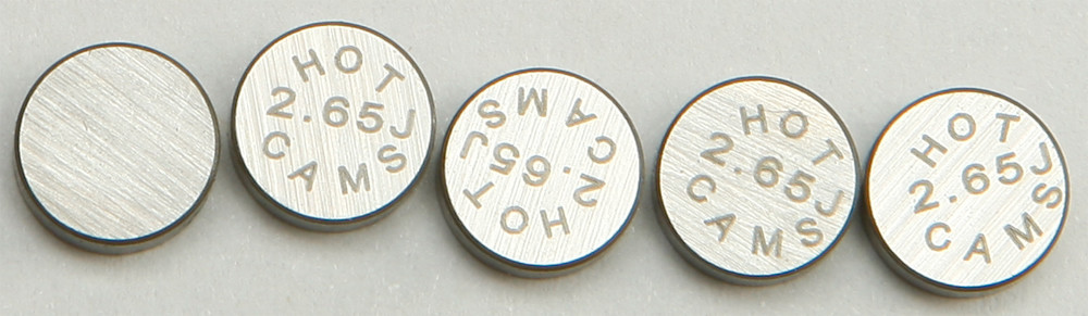 Hot Cams Valve Shims 7.48X2.65Mm 5/Pk - 5PK748265