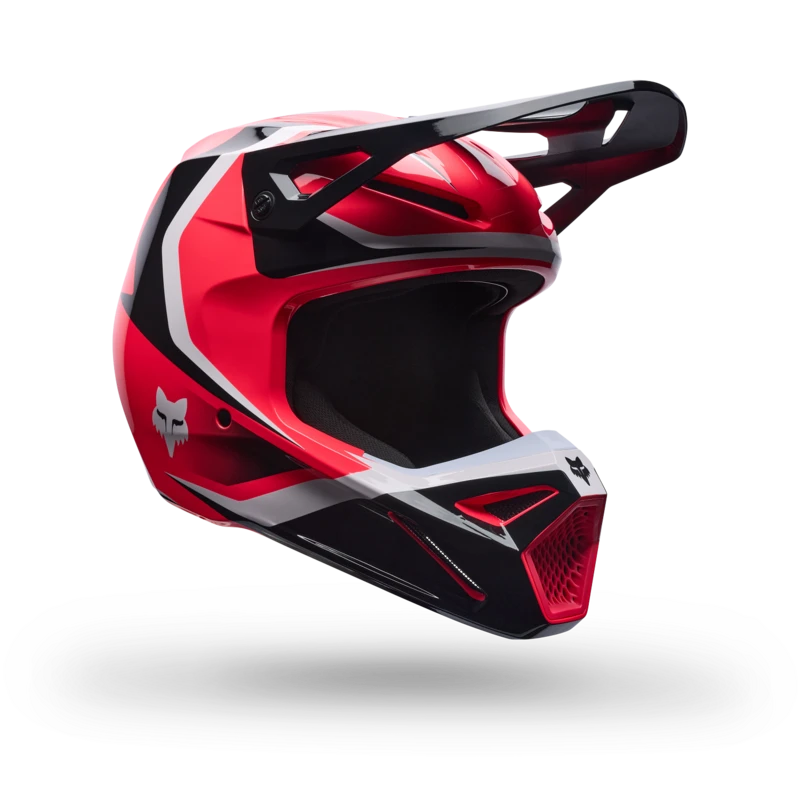 Small Fox Racing Fox Racing V1 Frame Neon Pink Helmet - Speed Addicts