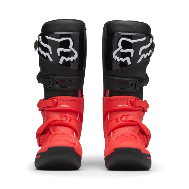 Fox Racing V27 Youth Comp Red Boots - Speed Addicts