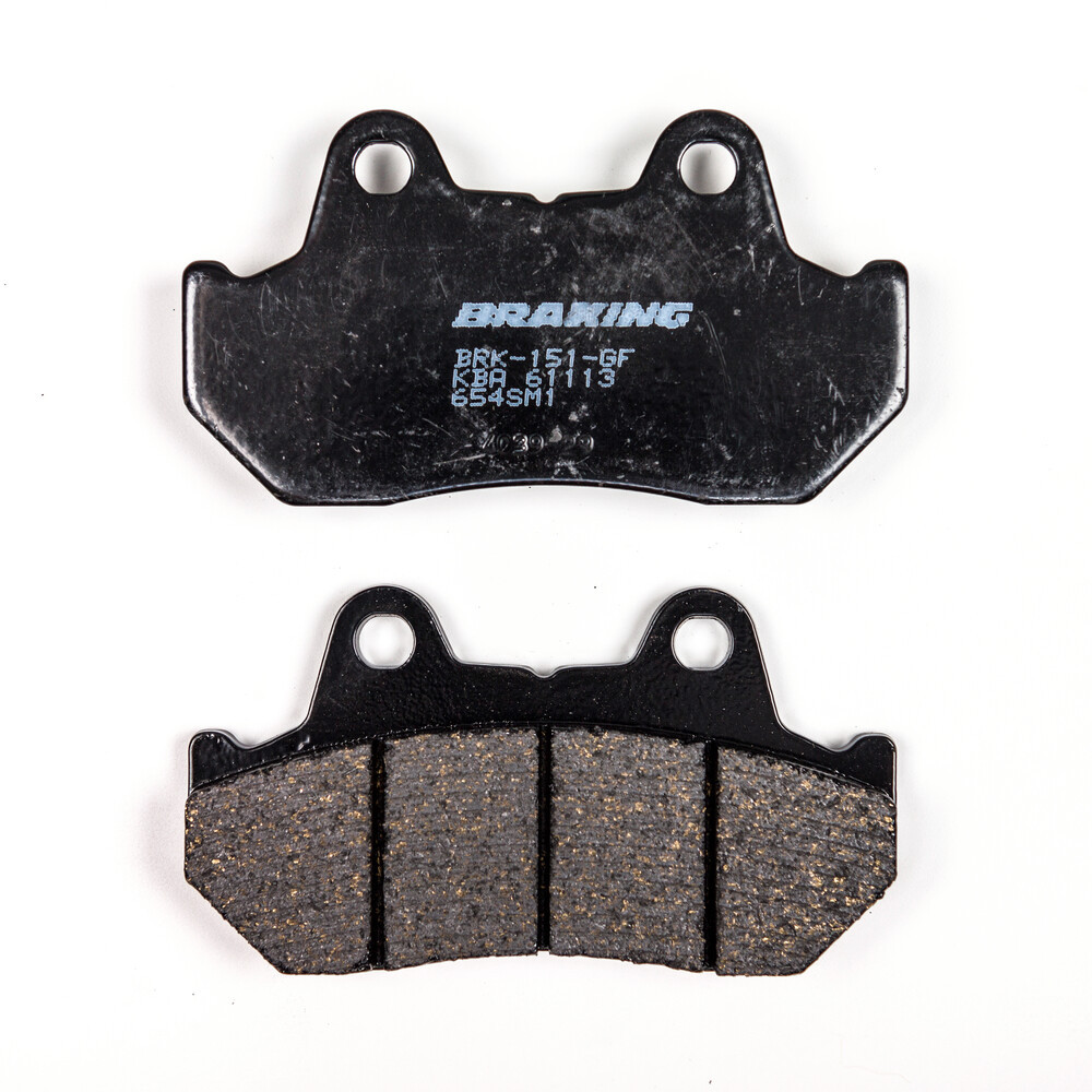 Braking High-Performance Brake Pad Semi-Metallic - 654SM1