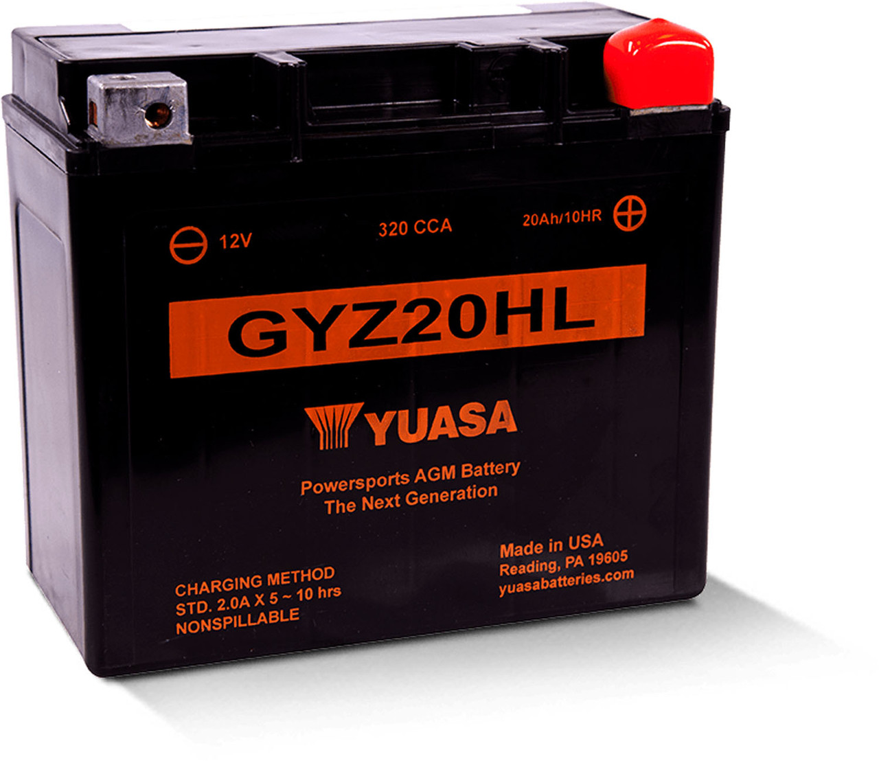 Yuasa GYZ20HL Battery - Speed Addicts