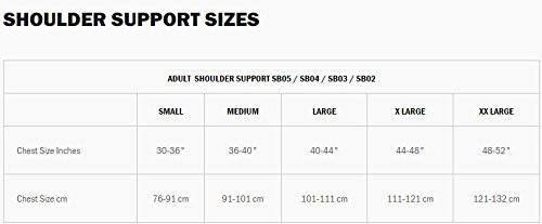 Evs Sb03 Shoulder Support M - SB03BK-M