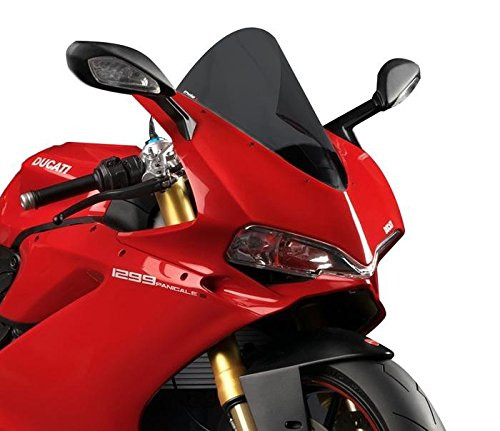 Puig Racing Windscreen Dk Smk Panigale - 7621F