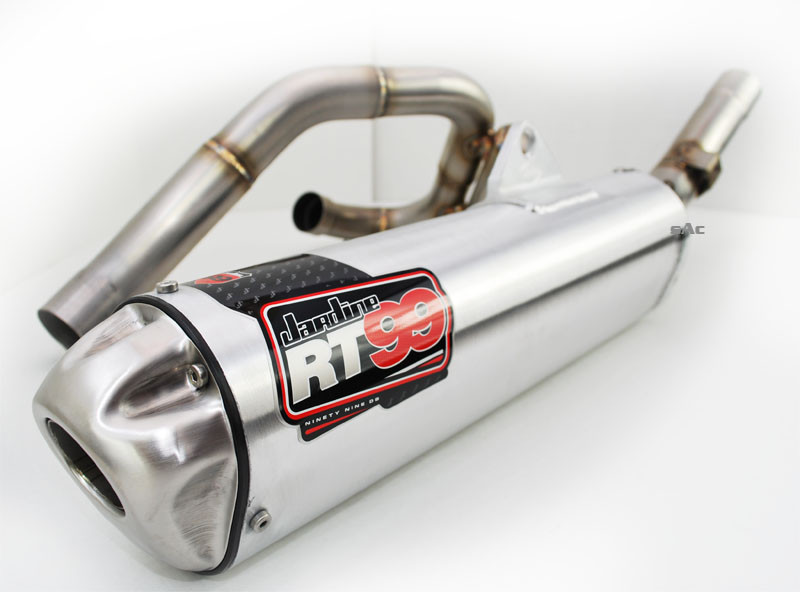 Jardine RT99 Aluminum Full Exhaust System Pipe Muffler Suzuki RM