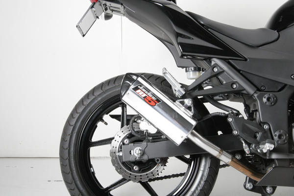 Jardine RT5 Aluminum Full Exhaust System Muffler Kawasaki Ninja EX250R 08-12