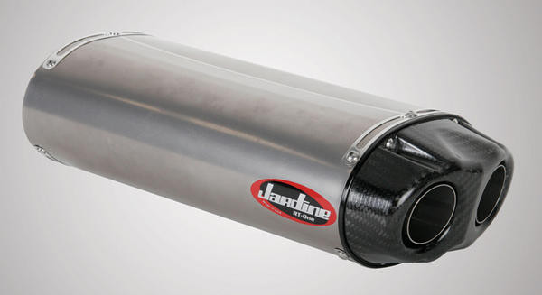 Jardine RT1 Titanium Dual Outlet Slip On Exhaust ZX-6R / ZX-6RR