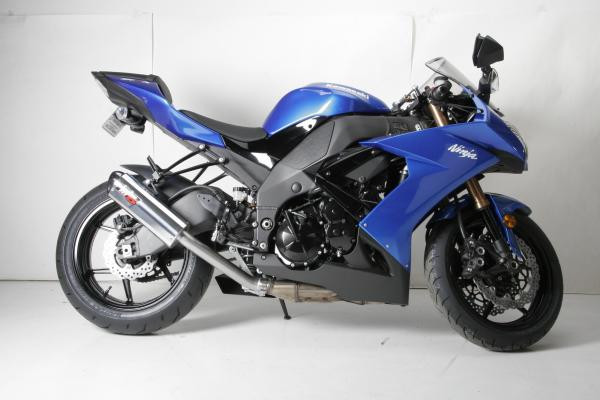 Jardine RT5 Aluminum Slip On Exhaust System Muffler Kawasaki Ninja