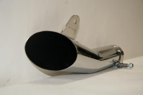 Jardine GP1 Polished Slip On Exhaust Muffler Suzuki GSX-R600 / GSX-R750 08 09