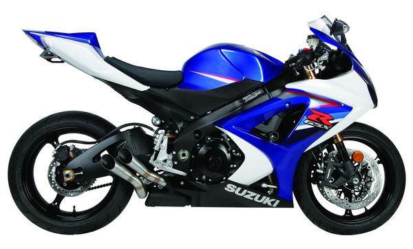 Jardine GP1 Stainless Dual Slip On Exhaust System Muffler Suzuki