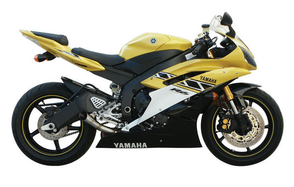 Jardine GP1 Polished Slip On Exhaust System Muffler Yamaha YZF-R6 06-12