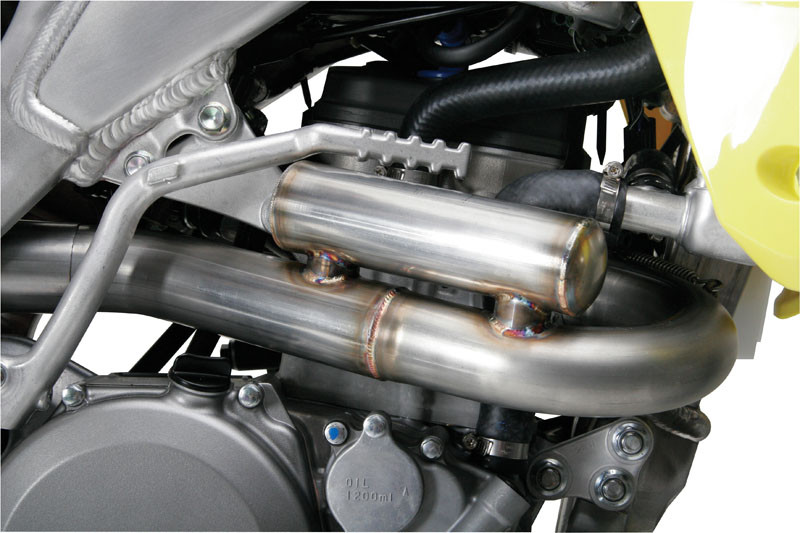 Jardine RT99 Aluminum Full Exhaust System Pipe Muffler Suzuki RM