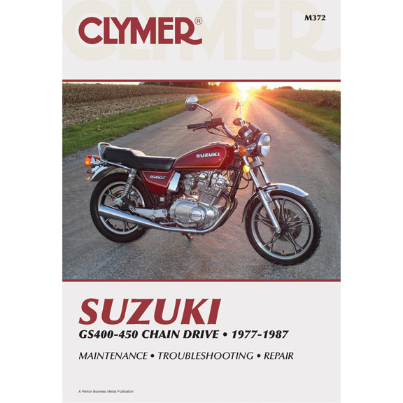 Clymer M372 Service Shop Repair Manual Suzuki GS400-450 Twins 77-87