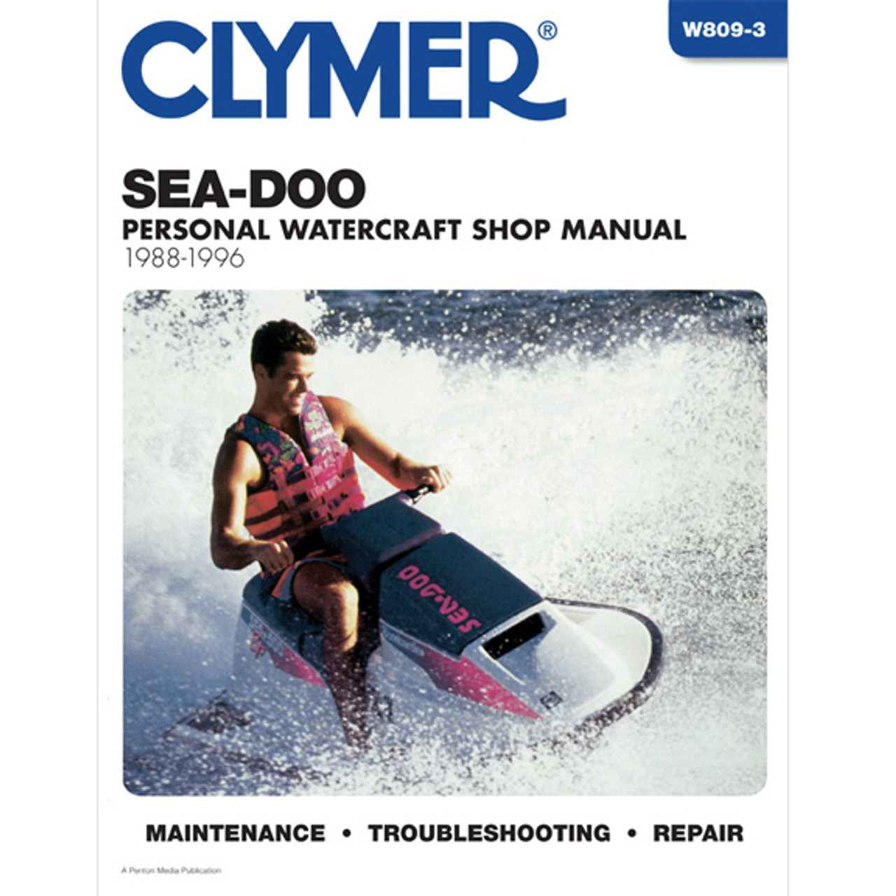 Clymer W809-3 Service Shop Repair Manual Sea-Doo Water Vehicles 88-96