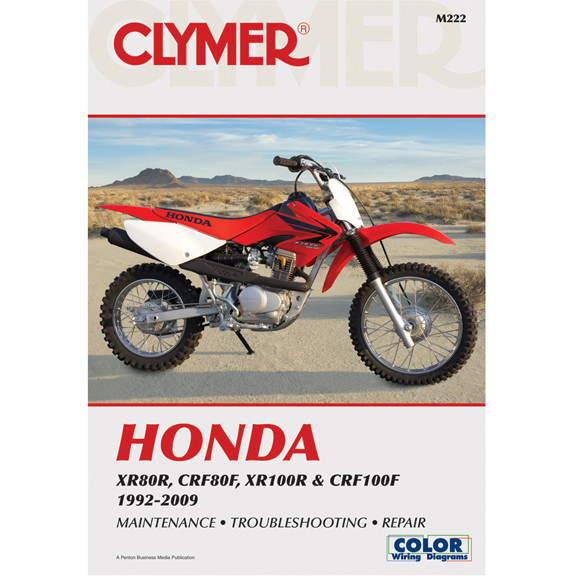 Clymer M222 Service Shop Repair Manual XR80R / CRF80F / XR100R / CRF100F 92-09