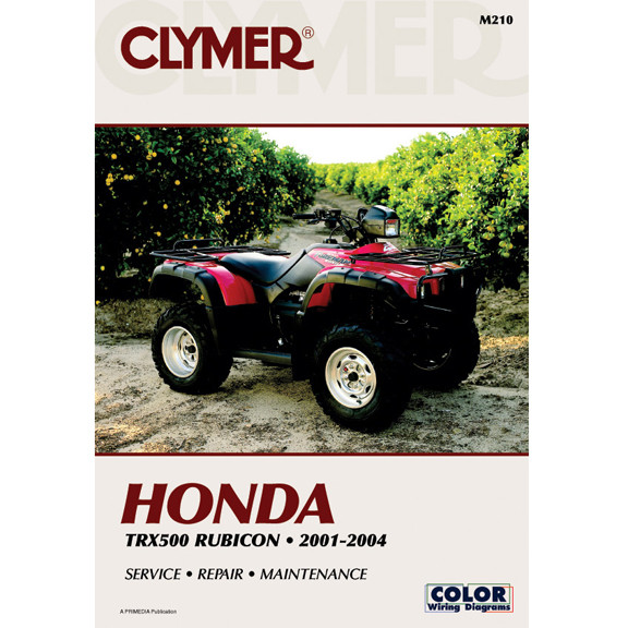 Clymer M210 Service Shop Repair Manual Honda TRX500F 2001-2004