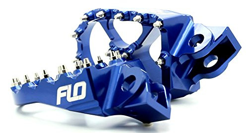 Flo Motorsports Pro Series Foot Pegs (Blue) - FPEG-793BLU