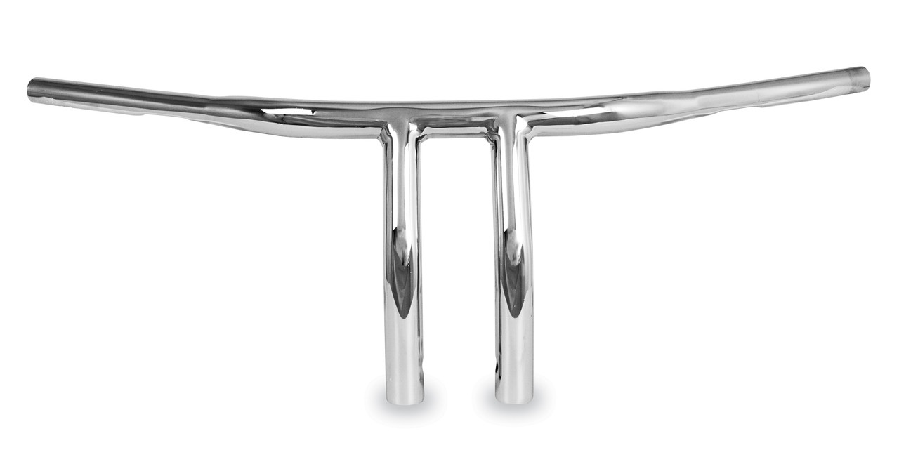 Burly Drag Bars Chrome 9" Rise and 1.25" Tube (B28-307T)