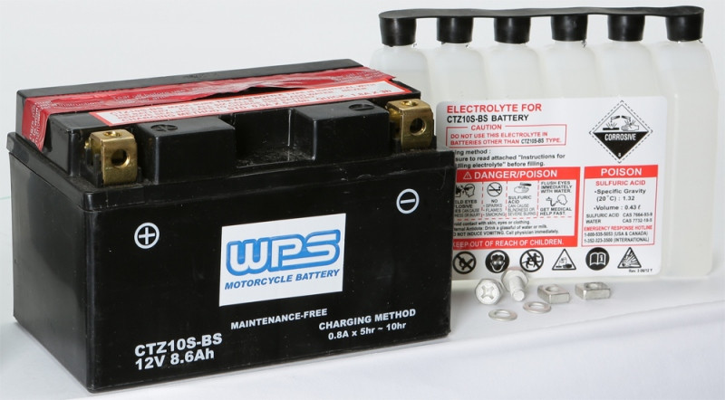 Wps Battery Maint Free Ctz10S-Bs - CTZ10S-BS