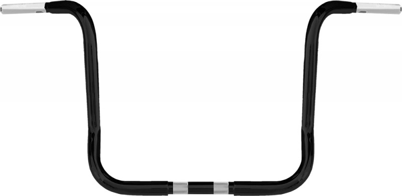 Wild 1 Chubby Bagger Ape Hanger Bar Black 10" - WO578B