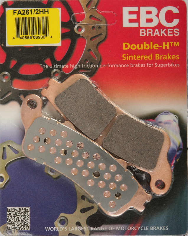 EBC Double-H Sintered Metal Brake Pads FA261 2HH