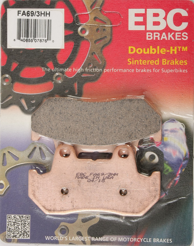 EBC Double-H Sintered Metal Brake Pads FA69 3HH