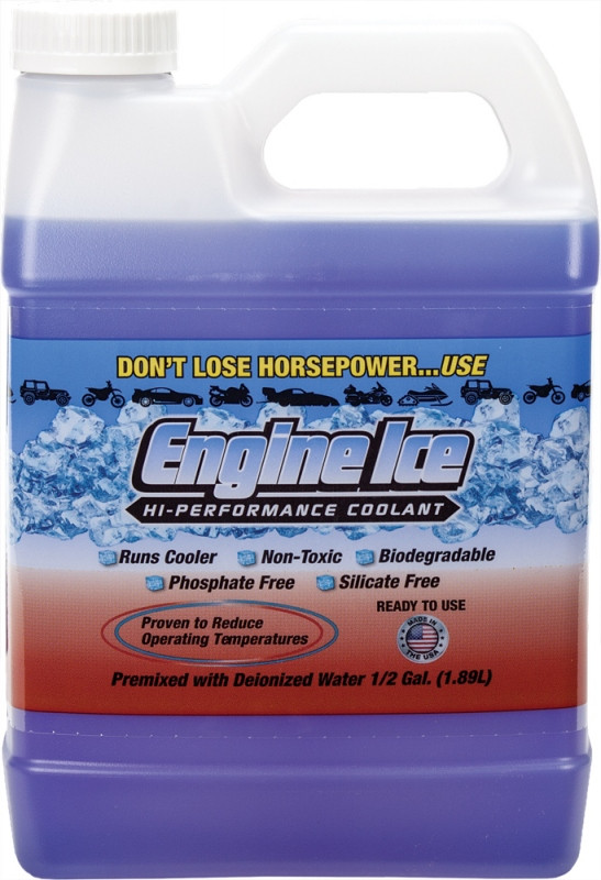 Cyclelogic Engine Ice Hi-Performance Coolant 0.5 Gal - 1/2 GAL