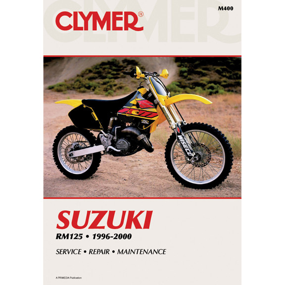 Clymer M400 Service Shop Repair Manual Suzuki RM125 1996-2000