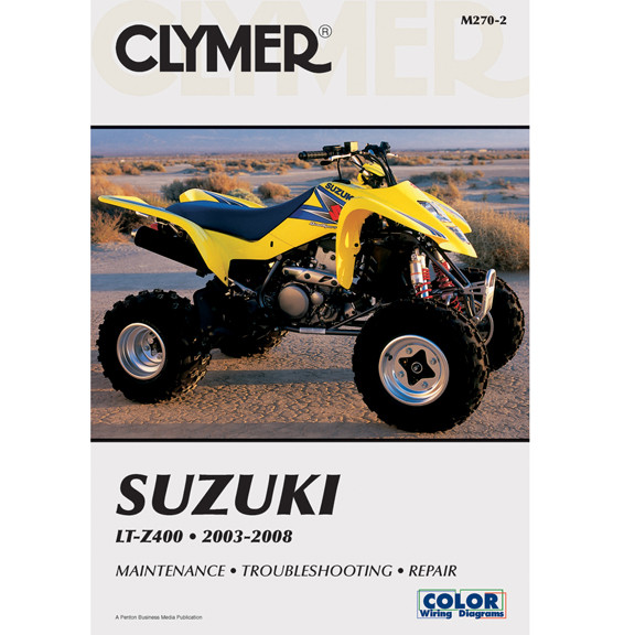 Clymer M270-2 Service Shop Repair Manual Suzuki LT-Z400 2003-2008