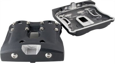 Emd Ironhead Style Rocker Cover Black - RCXL/I/B