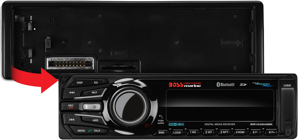 Boss Audio Multimedia Am/Fm Receiver - MR1308UABK
