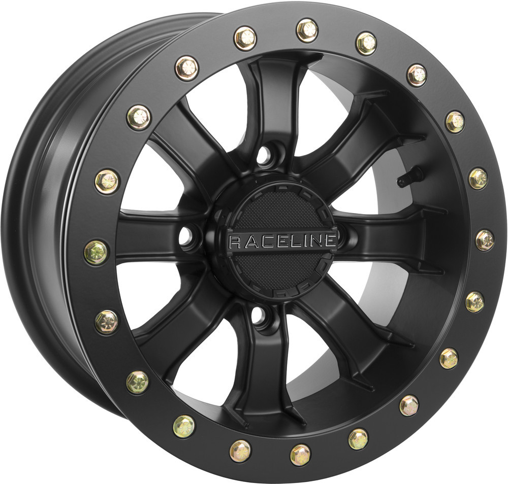 Raceline Mamba Blackout 4X156 Beadlock 14X8 4+4 - A71B-48056-44