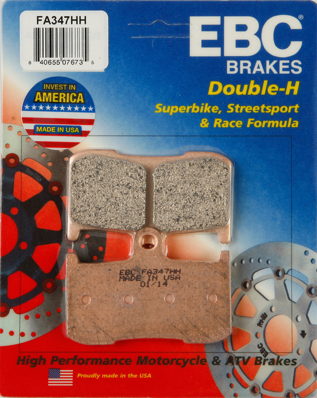 EBC Double-H Sintered Metal Brake Pads FA347HH