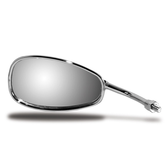 EMGO OEM Replacement Mirror for Yamaha Star Left Side/Honda,Kawa,Suz Right Side