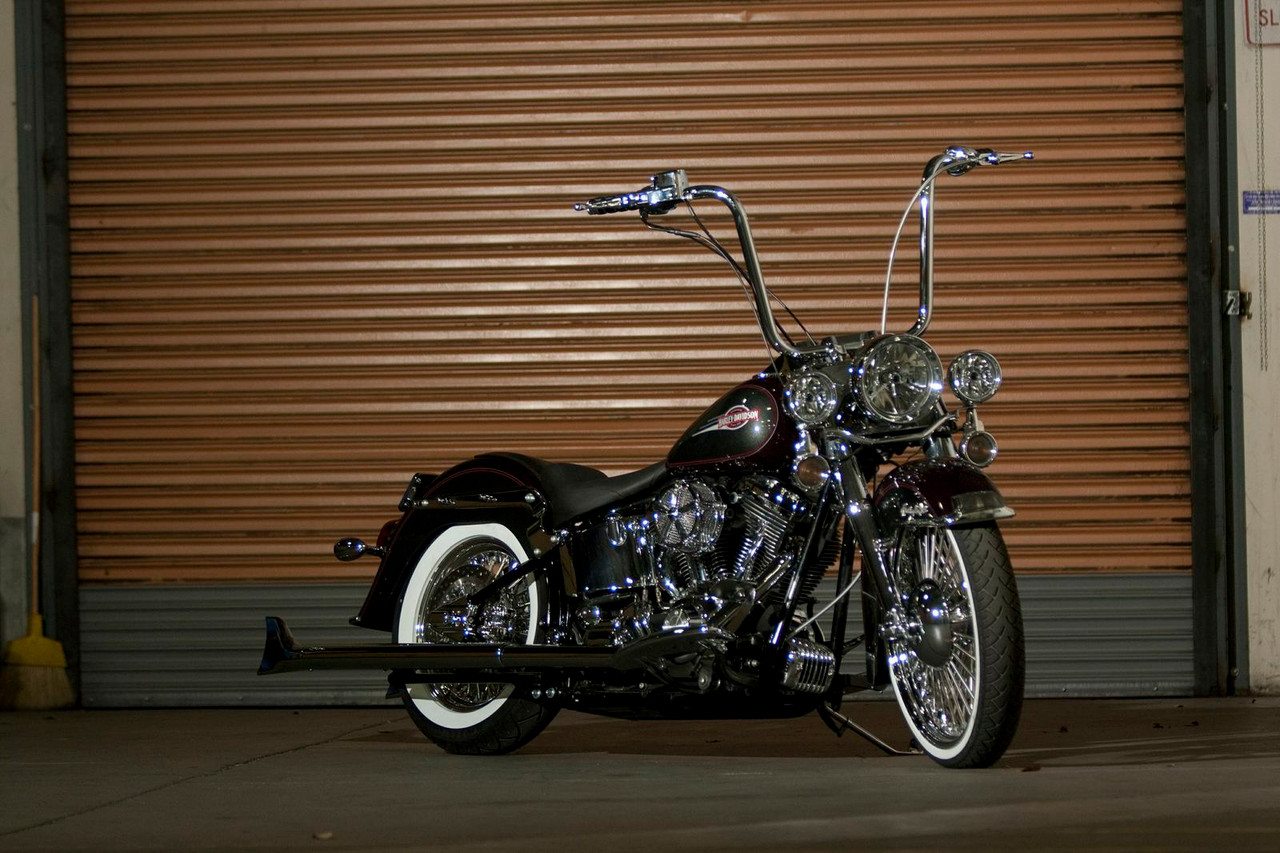 Burly Apehangers 20" Chrome 1.25" Tube (B28-317T)