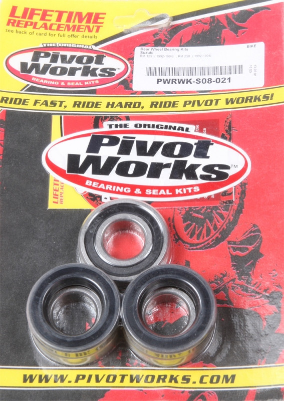 Pivot Works Rear Wheel Bearing Kit - PWRWK-S08-021