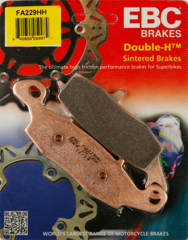 EBC Double-H Sintered Metal Brake Pads FA229HH