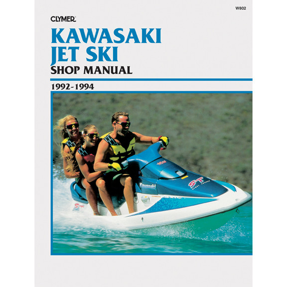 Clymer W802 Service Shop Repair Manual Kawasaki Jet Ski 1992-1994