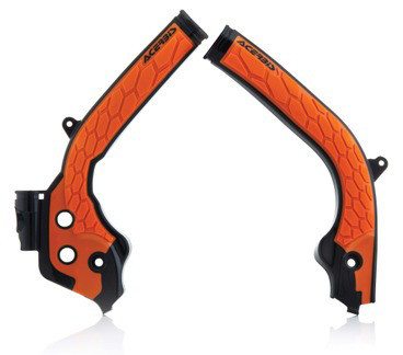 Acerbis Frame Guard X-Grip Ktm Blk/Org - 2449535229