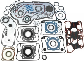 James Gaskets Gskt Motor Kit Sportster W/Rub Rkr Cvr 045 Head Gs - JGI-17026-91