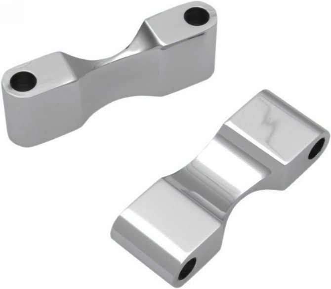 Accutronix Smooth Fender Spacers Chrome 41Mm (For 5.5" Fenders) - TFS41-SF125C