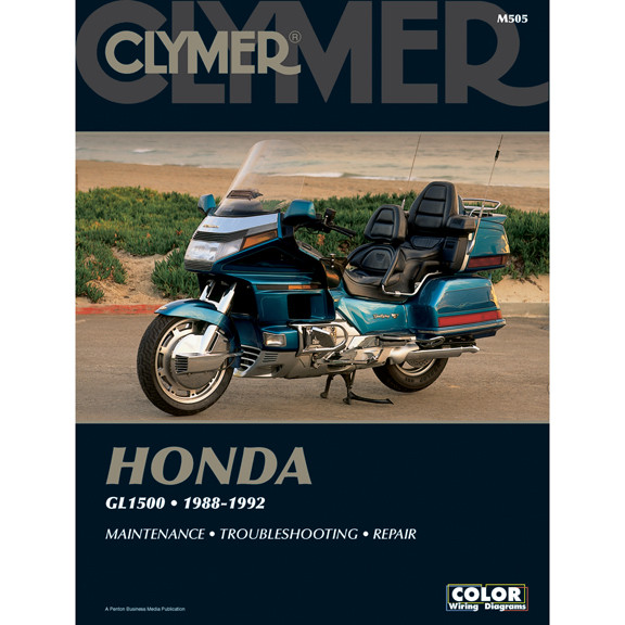 Clymer M505 Service Shop Repair Manual Honda GL1500 88-92